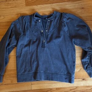 Rails Charcoal Gray Crew Neck Sweater